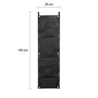 QUVIO Verticale tuin - plant wand met 7 vakken - 100 x 30 cm - thumbnail