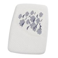 RIDDER badmat helgoland 38x72 cm wit en blauw - thumbnail