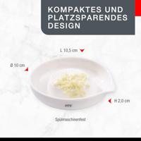 GEFU Gemberrasp keramiek wit - thumbnail