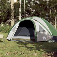 Tent 4-persoons 300x250x132 cm 185T taft groen - thumbnail