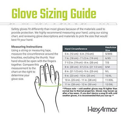 HexArmor PointGuard Ultra 9032 6063809 Werkhandschoen Elasthan, Polyester Maat (handschoen): 9 EN 388 1 paar
