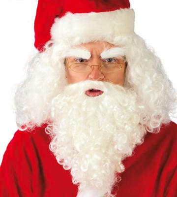 Kerstman Pruik Met Baard Kort