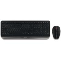 CHERRY Desktop GENTIX [EU/US] WL black US-Englisch mit EURO Symbol toetsenbord RF Draadloos Zwart - thumbnail