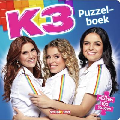 Studio 100 K3 puzzelboek - een nieuw begin