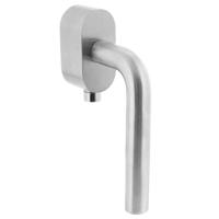 Intersteel RaamkrukRecht afsluitbaar ovaal rozet RVS - 0035.615671 - thumbnail