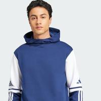 adidas Squadra 25 Hoodie Donkerblauw Wit - thumbnail