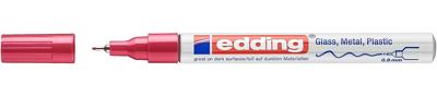 Edding 4-780-9-002 Glanzlackmarker Lakmarker Rood 0.8 mm N/A