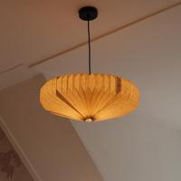 By-Boo Hanglamp 'Zuki' Linnen, 55cm - thumbnail