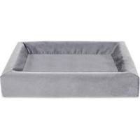 BIA BED ROYAL FLUWEEL OVERTREK HONDENMAND GRIJS BIA-70 85X70X15 CM - thumbnail
