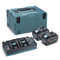 Makita accu startset xgt dc40rb/2xbl4050f - thumbnail