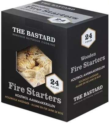 Wooden fire starters | 24st | 350gr | The bastard
