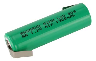 Ansmann AA 1900mAh LSD met soldeerlippen Ansmann AA 1900mAh LSD met soldeerlippen