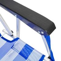 Strandstoel Ociotrends Blauw 40 x 55 x 70 cm - thumbnail