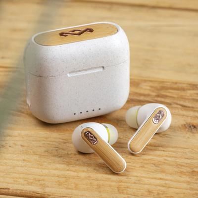 House Of Marley Redemption ANC 2 draadloze oordopjes - actieve ruisonderdrukking, in-ear sensoren en aanraakbediening, water- en zweetbestendig, draadloos opladen, USB-C snel opladen, oplaadcase