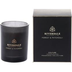 Riverdale Geurkaars Couture zwart Forest & Patchouli 10cm Riverdale Geurkaars Couture zwart Forest & Patchouli 10cm