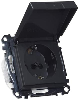 Merten MEG2314-0414 Wandcontactdoos System M Antraciet 1 stuk(s)