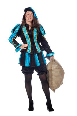 Piet dames aqua