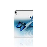 iPad (2022) 10.9 Flip Case Vlinders - thumbnail