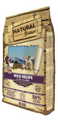 NATURAL GREATNESS WILD RECIPE 10 KG NATURAL GREATNESS WILD RECIPE 10 KG