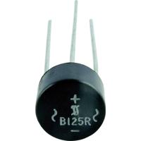 TRU COMPONENTS TC-B250R Bruggelijkrichter Rond 600 V 2 A Eenfasig - thumbnail