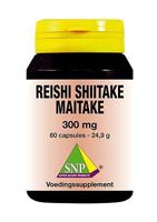 SNP Reishi shiitake maitake 300 mg 60 Vegetarische capsules - thumbnail