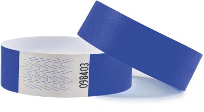 Polsband Combicraft Tyvek blauw 100 stuks Polsband Combicraft Tyvek blauw 100 stuks
