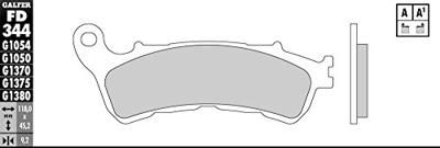 GALFER remblokken "fd344" brake pad fd344 g1054 organic standard
