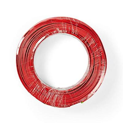 Speaker-Kabel | 2x 0,75 mm2 | 100 m | Folieverpakking | Zwart/Rood Speaker-Kabel | 2x 0,75 mm2 | 100 m | Folieverpakking | Zwart/Rood