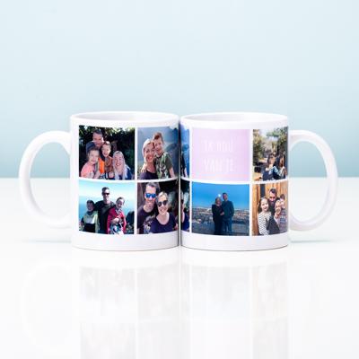Gepersonaliseerde Fotomok Ik Hou Van Je Gepersonaliseerde Fotomok Ik Hou Van Je