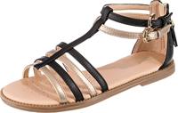 Meisjessandalen J S. Karly G. D - GBK GEOX® black platinium - thumbnail