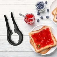 Fackelmann Food&More pot- en flesopener zwart/grijs - thumbnail