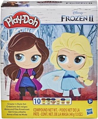 Play Doh kleiset Frozen 2 paars/blauw 26 delig