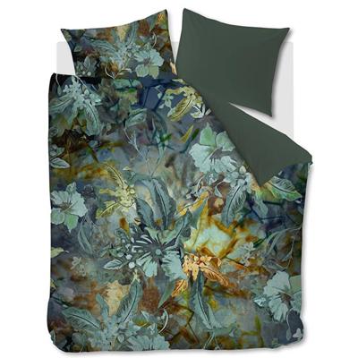Kardol by Beddinghouse Floral Embrace Dekbedovertrek Blauw Groen
