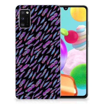 Samsung Galaxy A41 | TPU bumper | Feathers Color Samsung Galaxy A41 | TPU bumper | Feathers Color