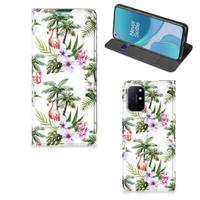 OnePlus 8T | Hoesje maken | Flamingo Palms - thumbnail
