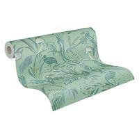 Livingwalls House of Turnowsky - Groen - Jungle Behang - 388982 - thumbnail