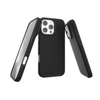 JT Berlin BackCase Pankow Solid Backcover Apple iPhone 16 Pro Zwart MagSafe compatible, Inductieve lading, Stootbestendig - thumbnail