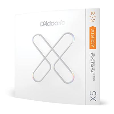D'Addario XSABR1047 10-47 Extra Light XS 80/20 Bronze Coated snaren voor westerngitaar D'Addario XSABR1047 10-47 Extra Light XS 80/20 Bronze Coated snaren voor westerngitaar