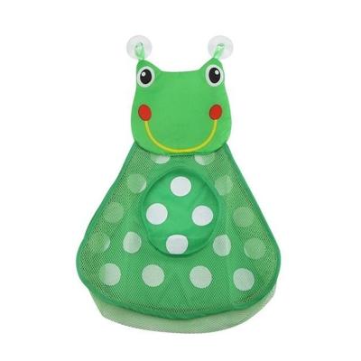 Baby shower Bad speelgoed opslag mesh zak met sterke zuignappen (groen)