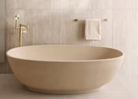 Ben Mykanto handdoekbeugel 60x7x3,9cm geborsteld messing - thumbnail