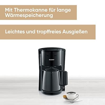 Severin Koffiezetapparaat KA 9306 Zwart - thumbnail