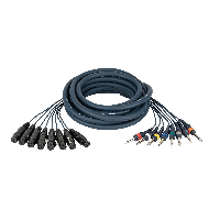 DAP DAP FL67 - 8 XLR female 3 P > 8 Jack stereo 3 meter - thumbnail