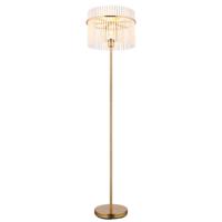 Globo Gouden vloerlampGorley met glas Ø 38cm - 15698SM - thumbnail