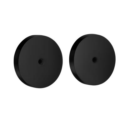 Smedbo Bevestigingsplaat Voor Sideline Korven Mat Zwart Smedbo