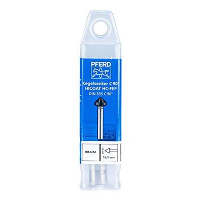 PFERD TOOLS KES HSS DIN 335 C90° HC-FEP 16,5 25202146 Kegelverzinkboor 16.5 mm HSS 1 stuk(s) PFERD TOOLS KES HSS DIN 335 C90° HC-FEP 16,5 25202146 Kegelverzinkboor 16.5 mm HSS 1 stuk(s)