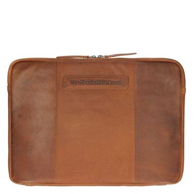Chesterfield Ray lederen laptop sleeve hoes 13 inch cognac Chesterfield Ray lederen laptop sleeve hoes 13 inch cognac