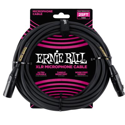 Ernie Ball 6073 Classic Microfoonkabel XLR male/XLR female 7.62m