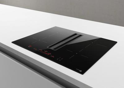 Vacuüm inductiekookplaat - TURBOAIR - Impulso - BL/A/60 - 4 branders - 60,2 x 51,7 cm - Zwart