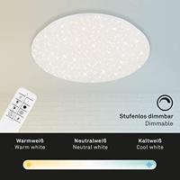 Briloner LED-plafondlamp met sterreneffect (48 cm diameter) - thumbnail