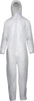 Asatex Wegwerpoverall | maat XXL | wit | PSA-categorie I | 1 stuk - PP-1L/XXL - PP-1L/XXL Asatex Wegwerpoverall | maat XXL | wit | PSA-categorie I | 1 stuk - PP-1L/XXL - PP-1L/XXL